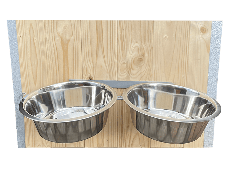 Näpfe mit Wandhalterung